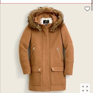 J. Crew Chateau Parka in Italian stadium-cloth wool